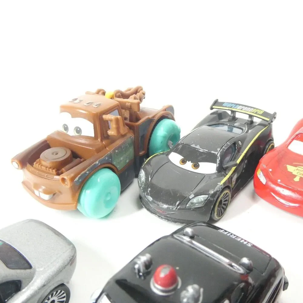 Disney Pixar Cars - Lot of 16 Character Toy Cars Diecast
